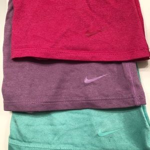 3 Nike Dri-fit work out shirts